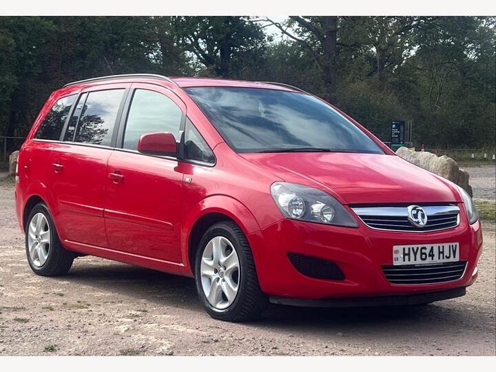 Vauxhall Zafira 1.8 16V Exclusiv Euro 5 5dr