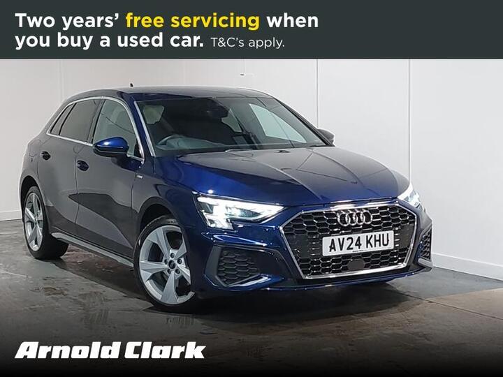 Audi A3 1.4 TFSIe 40 S Line Sportback S Tronic Euro 6 (s/s) 5dr 13kWh
