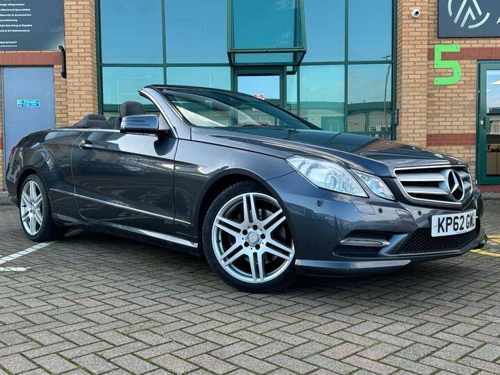 Mercedes-Benz E Class 2.1 E250 CDI BlueEfficiency Sport Cabriolet G-Tronic+ Euro 5 (s/s) 2dr Mercedes-Benz E Class 2.1 E250 CDI BlueEfficiency Sport Cabriolet G-Tronic+ Euro 5 (s/s) 2dr