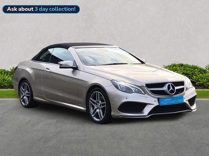 Mercedes-Benz E CLASS 2.1 E220 BlueTEC AMG Line (Premium) Cabriolet G-Tronic+ Euro 6 (s/s) 2dr