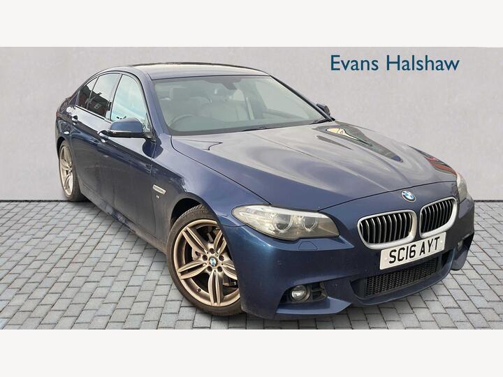 BMW 5 SERIES DIESEL SALOON 2.0 520d M Sport Auto Euro 6 (s/s) 4dr