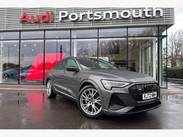 Audi E-tron 50 Black Edition Sportback Auto Quattro 5dr 71.2kWh (11kW Charger)