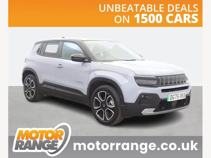 Jeep Avenger 54kWh E-Summit Auto 5dr