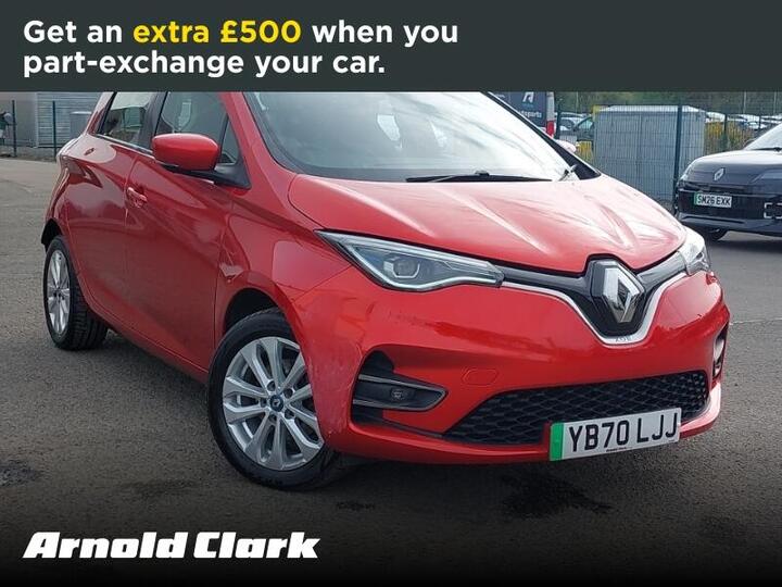 Renault Zoe R110 52kWh Iconic Auto 5dr (i, Rapid Charge)