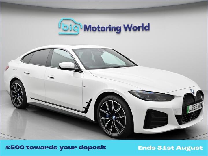 BMW I4 40 83.9kWh M Sport Gran Coupe Auto EDrive 5dr