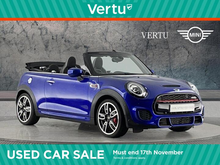 MINI Convertible 2.0 John Cooper Works Steptronic Euro 6 (s/s) 2dr MINI Convertible 2.0 John Cooper Works Steptronic Euro 6 (s/s) 2dr