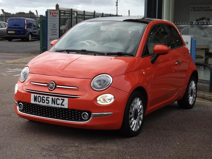 Fiat 500 1.2 Lounge Euro 6 (s/s) 3dr