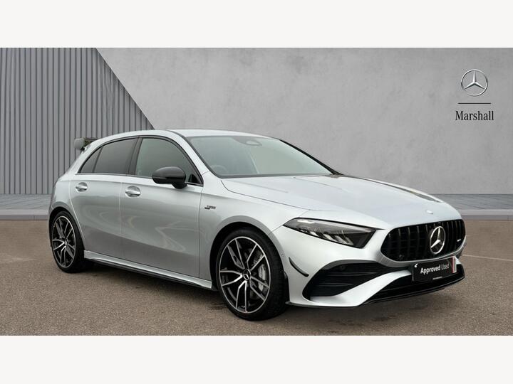 Mercedes-Benz A Class 2.0 A35h MHEV AMG Touring Edition 7G-DCT 4MATIC Euro 6 (s/s) 5dr Mercedes-Benz A Class 2.0 A35h MHEV AMG Touring Edition 7G-DCT 4MATIC Euro 6 (s/s) 5dr