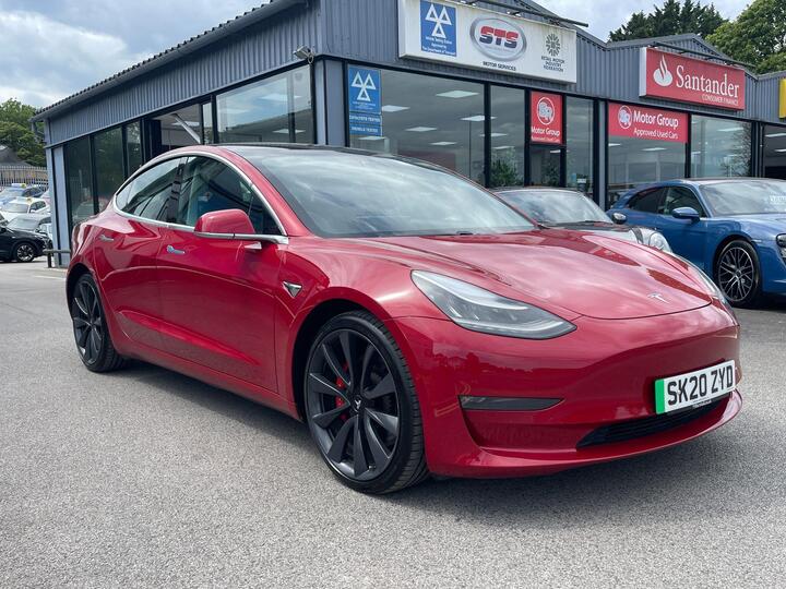 Tesla Model 3 (Dual Motor) Performance Auto 4WDE 4dr (Performance Upgrade)
