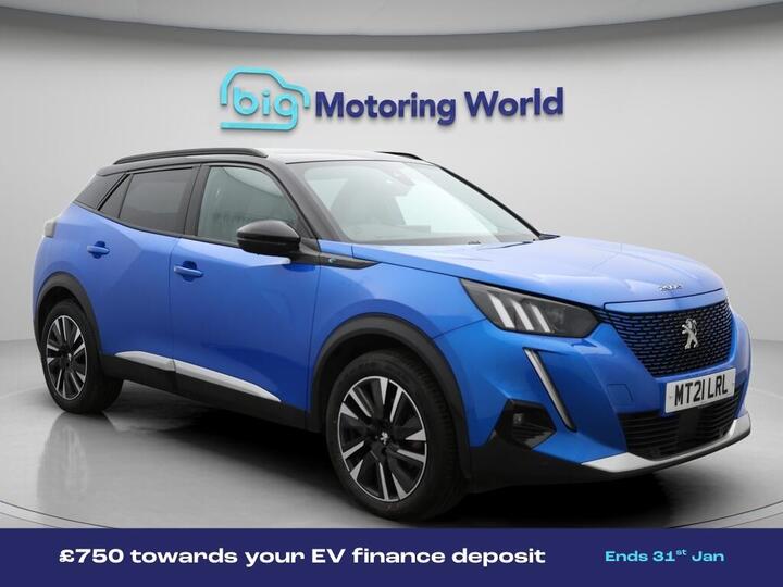 Peugeot E-2008 50kWh GT Premium Auto 5dr
