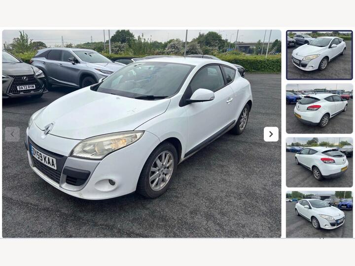 Renault Megane 1.6 16V Expression Euro 5 3dr