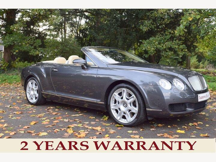 Bentley Continental 6.0 W12 GTC Auto 4WD Euro 4 2dr