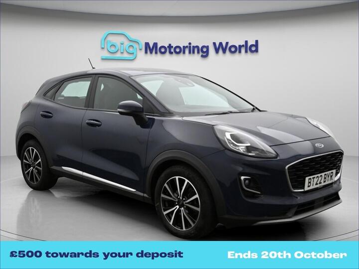 Ford Puma 1.0T EcoBoost MHEV Titanium Euro 6 (s/s) 5dr
