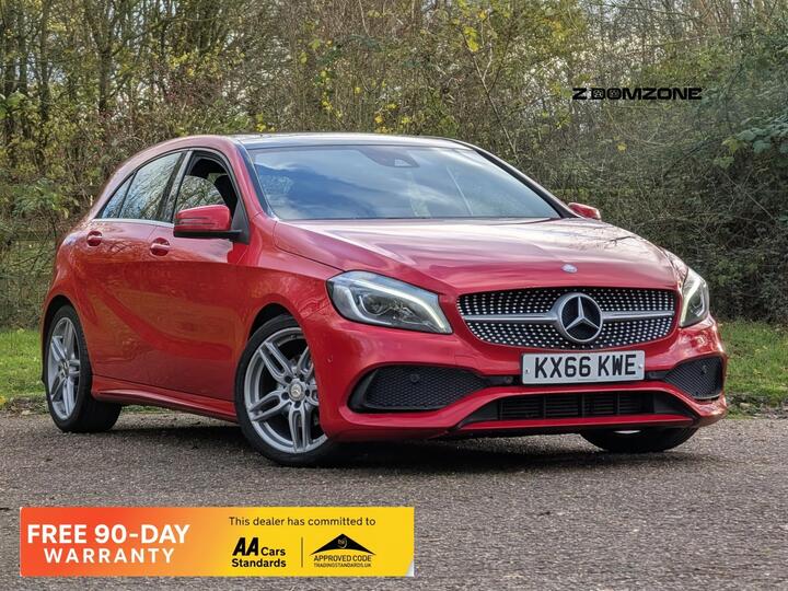 Mercedes-Benz A Class 1.5 A180d AMG Line (Premium Plus) Euro 6 (s/s) 5dr Mercedes-Benz A Class 1.5 A180d AMG Line (Premium Plus) Euro 6 (s/s) 5dr