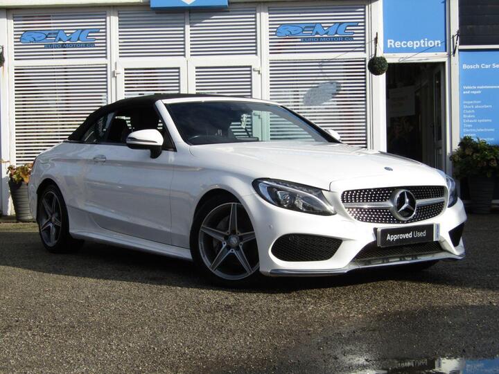 Mercedes-Benz C-CLASS 2.1 C220d AMG Line Cabriolet G-Tronic+ Euro 6 (s/s) 2dr