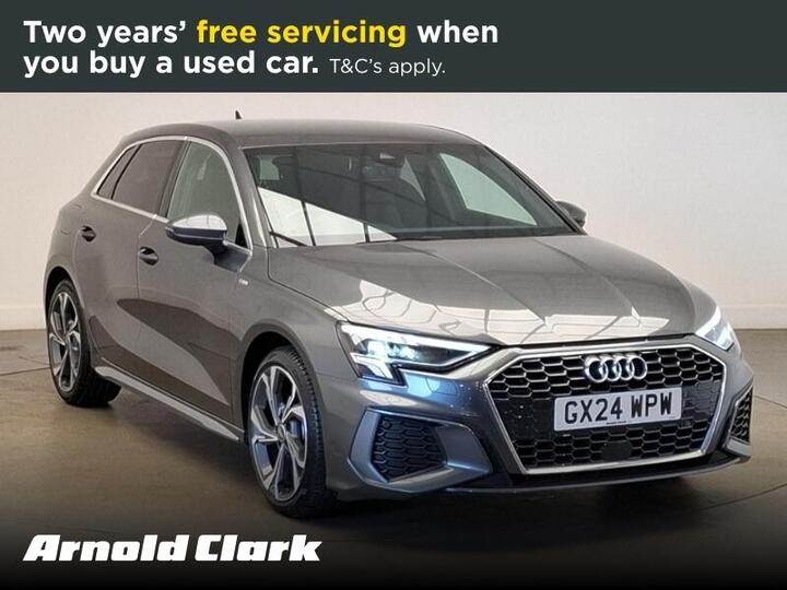Audi A3 1.0 TFSI 30 S Line Sportback Euro 6 (s/s) 5dr