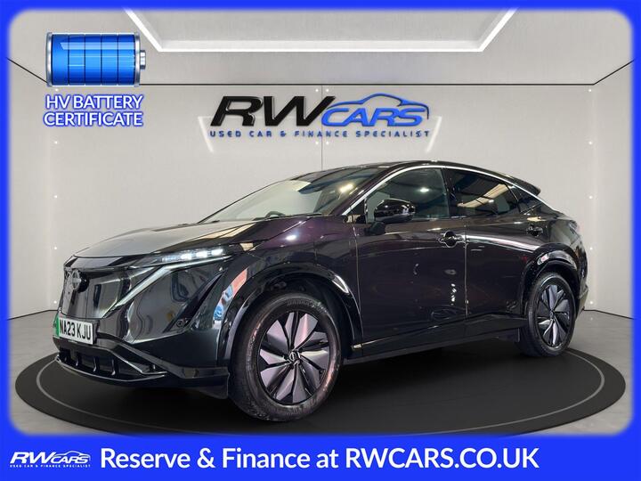 Nissan ARIYA 63kWh Advance Auto 5dr 7.4kW Charger