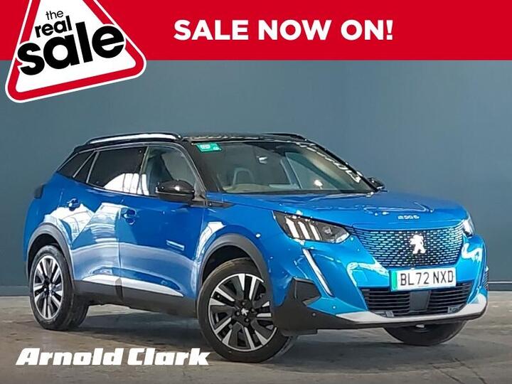 Peugeot E-2008 50kWh GT Premium Auto 5dr (7kW Charger)