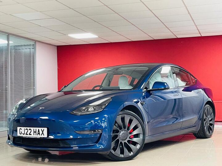 Tesla Model 3 (Dual Motor) Performance Auto 4WDE 4dr (Performance Upgrade)