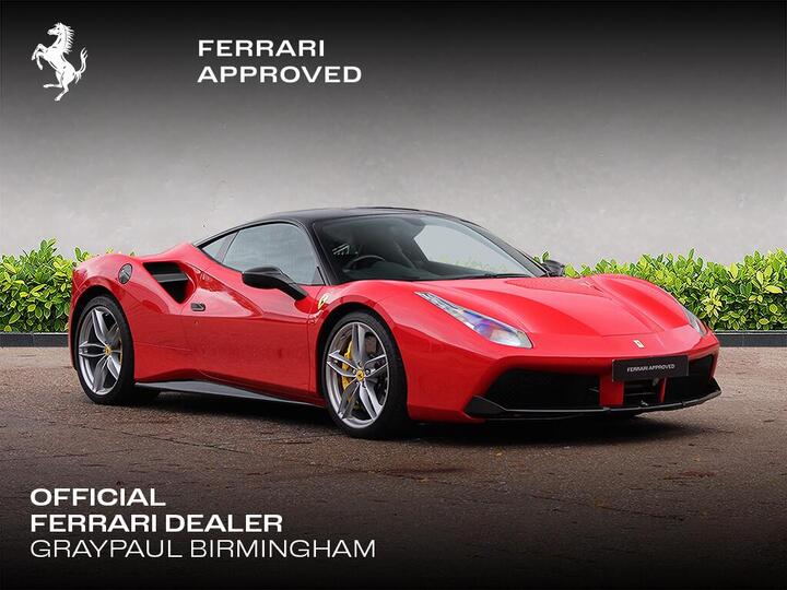 Ferrari 488 GTB 3.9T V8 GTB F1 DCT Euro 6 (s/s) 2dr