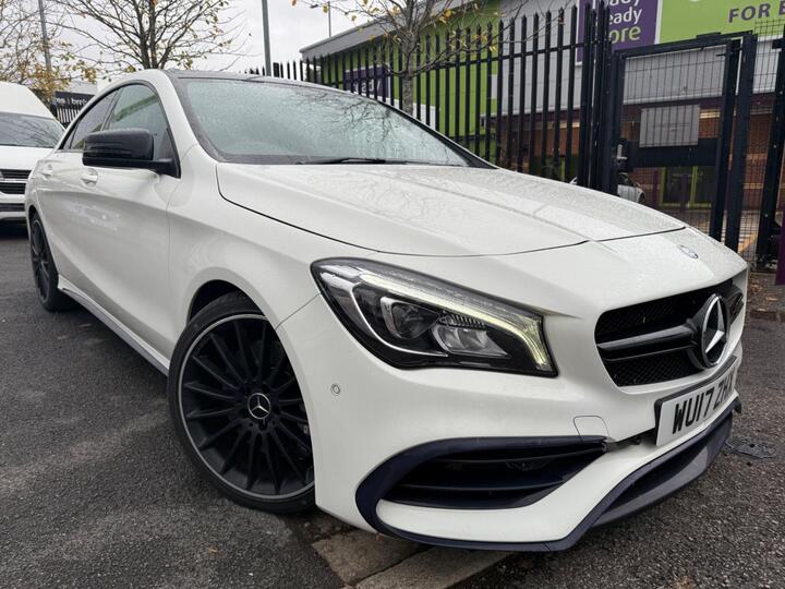 Mercedes-Benz CLA 2.0 CLA45 AMG Coupe SpdS DCT 4MATIC Euro 6 (s/s) 4dr Mercedes-Benz CLA 2.0 CLA45 AMG Coupe SpdS DCT 4MATIC Euro 6 (s/s) 4dr