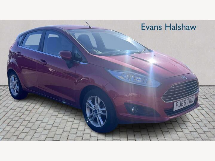 Ford FIESTA HATCHBACK 1.0T EcoBoost Zetec Euro 6 (s/s) 5dr