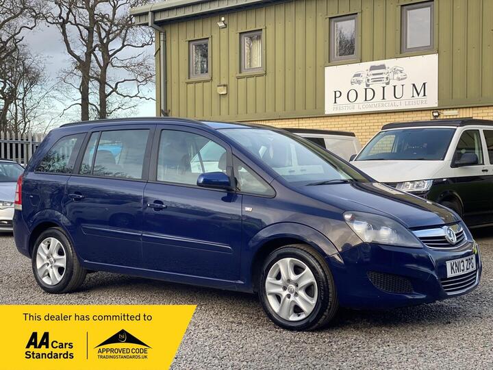Vauxhall Zafira 1.6 16V Exclusiv Euro 5 5dr