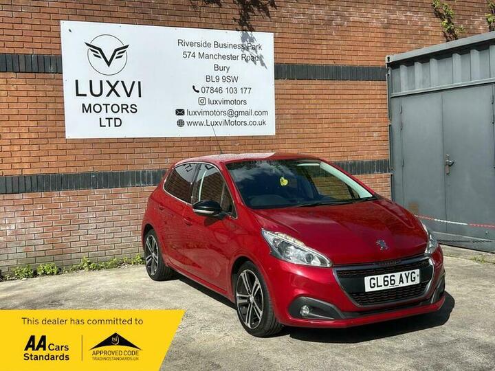 Peugeot 208 1.6 BlueHDi GT Line Euro 6 5dr Peugeot 208 1.6 BlueHDi GT Line Euro 6 5dr