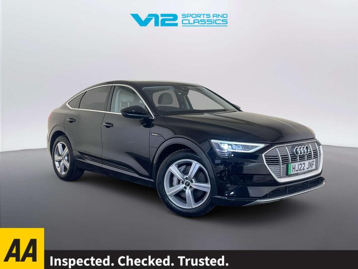 Audi E-tron 50 Technik Sportback Auto Quattro 5dr 71.2kWh (11kW Charger)