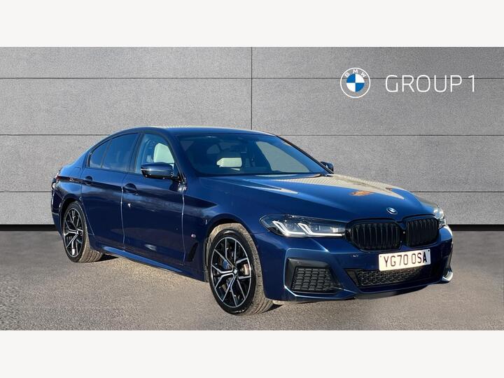 BMW 5 Series 2.0 530e 12kWh M Sport Steptronic Euro 6 (s/s) 4dr BMW 5 Series 2.0 530e 12kWh M Sport Steptronic Euro 6 (s/s) 4dr