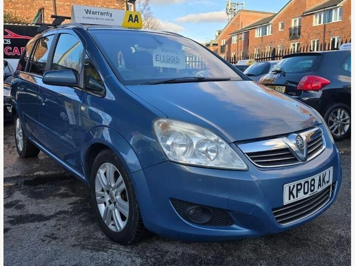 Vauxhall ZAFIRA 1.8 16V Elite Euro 4 5dr