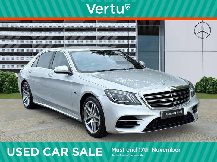 Mercedes-Benz S-Class 3.0 S560Le V6 EQ Power AMG Line G-Tronic Euro 6 (s/s) 4dr Mercedes-Benz S-Class 3.0 S560Le V6 EQ Power AMG Line G-Tronic Euro 6 (s/s) 4dr