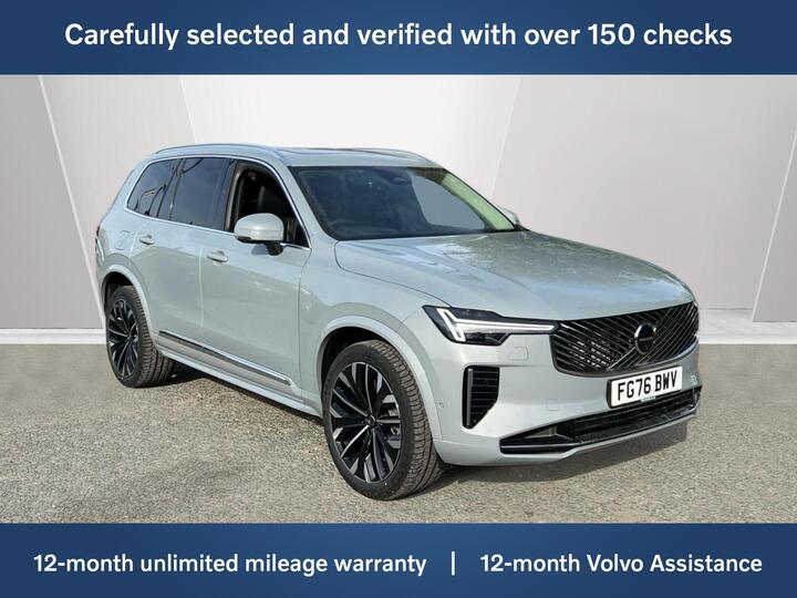 Volvo XC90 2.0 T8 18.8kWh Ultra Bright Auto 4WD Euro 6 (s/s) 5dr