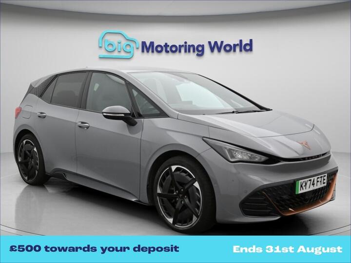 CUPRA Born E-Boost 77kWh V3 Auto 5dr (5 Seat)