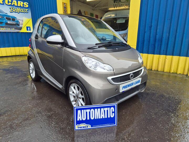 Smart Fortwo 1.0 MHD Passion SoftTouch Euro 5 (s/s) 2dr Smart Fortwo 1.0 MHD Passion SoftTouch Euro 5 (s/s) 2dr