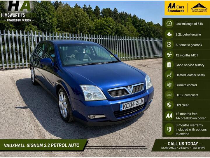 Vauxhall Signum 2.2i 16v Elite 5dr