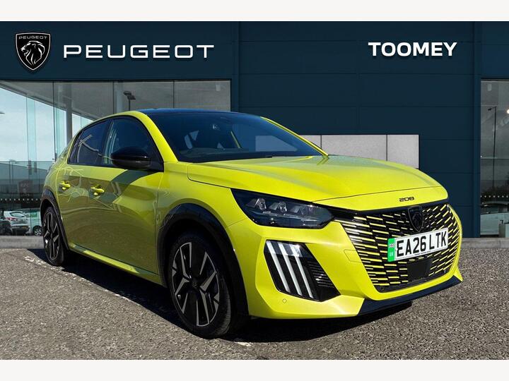 Peugeot E 208 50kWh GT Auto 5dr (7.4kW Charger)