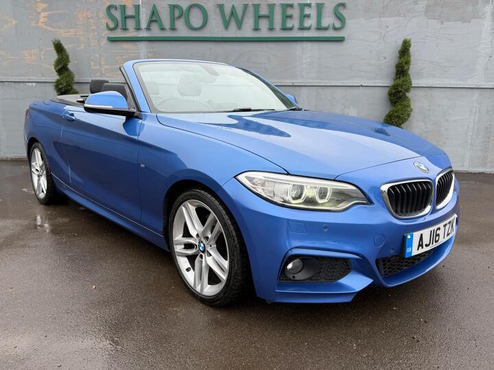 BMW 2 Series 2.0 220i M Sport Auto Euro 6 (s/s) 2dr