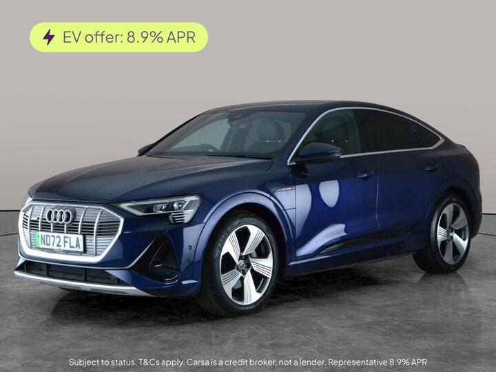 Audi E-tron 55 S Line Sportback Auto Quattro 5dr 95kWh (11kW Charger)