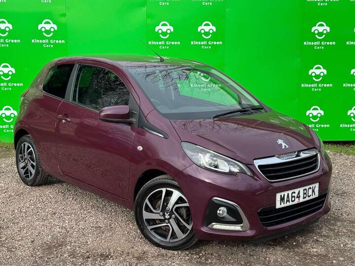 Peugeot 108 1.2 VTi PureTech Allure Euro 5 3dr Peugeot 108 1.2 VTi PureTech Allure Euro 5 3dr