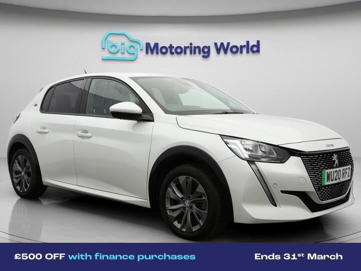 Peugeot E-208 50kWh Allure Auto 5dr