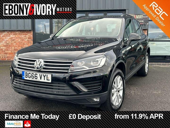 Volkswagen TOUAREG 3.0 TDI V6 BlueMotion Tech Escape Tiptronic 4WD Euro 6 (s/s) 5dr Volkswagen TOUAREG 3.0 TDI V6 BlueMotion Tech Escape Tiptronic 4WD Euro 6 (s/s) 5dr