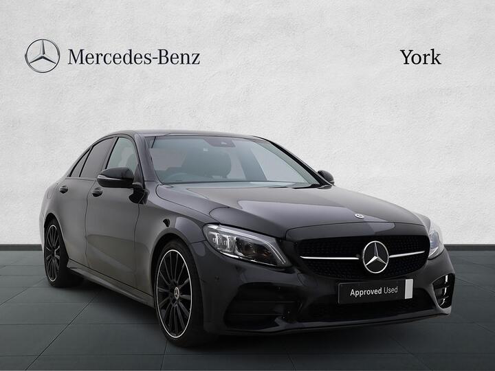 Mercedes-Benz C Class 2.0 C220d AMG Line Night Edition (Premium) G-Tronic+ Euro 6 (s/s) 4dr