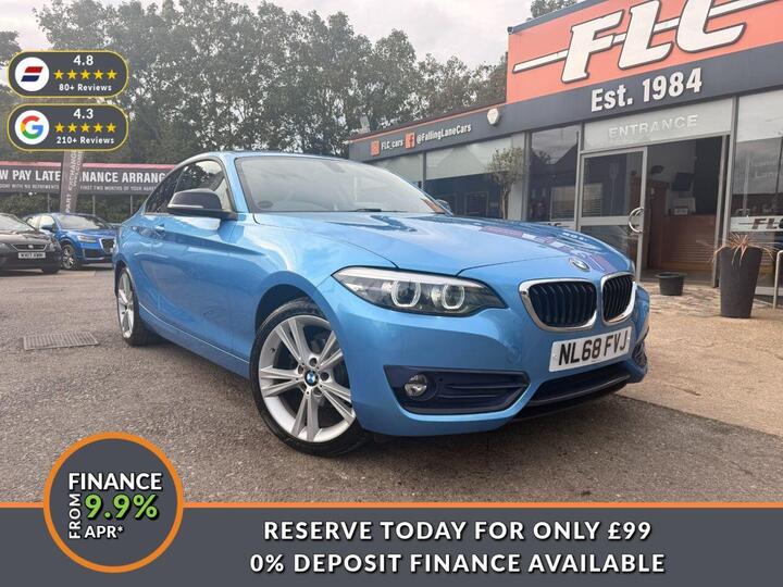 BMW 2 SERIES 1.5 218i Sport Euro 6 (s/s) 2dr
