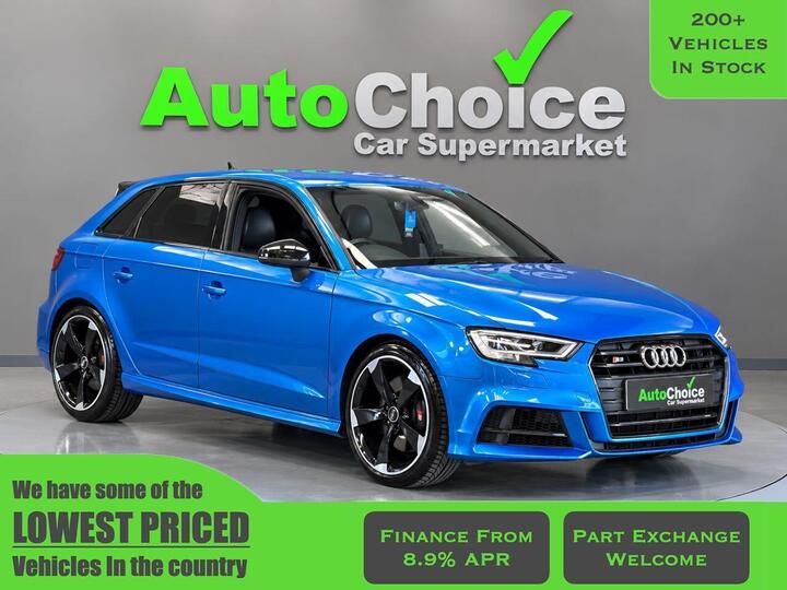 Audi S3 2.0 TFSI Black Edition Sportback S Tronic Quattro Euro 6 (s/s) 5dr