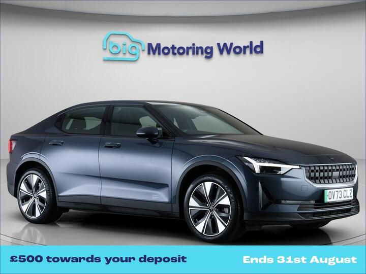 Polestar Polestar 2 Single Motor 69kWh Standard Range Fastback Auto FWD 5dr
