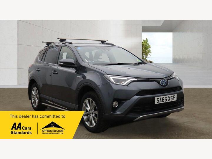 Toyota RAV4 2.5 VVT-h Excel CVT 4WD Euro 6 (s/s) 5dr (Safety Sense, Nav)