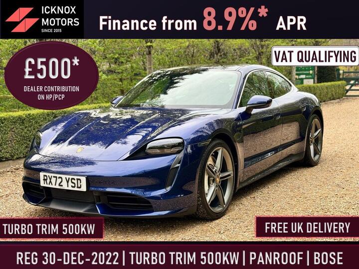 Porsche Taycan Performance Plus 93.4kWh Turbo Auto 4WD 4dr (11kW Charger)