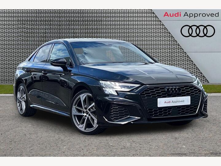 Audi A3 Saloon 1.5 TFSI 35 Black Edition S Tronic Euro 6 (s/s) 4dr