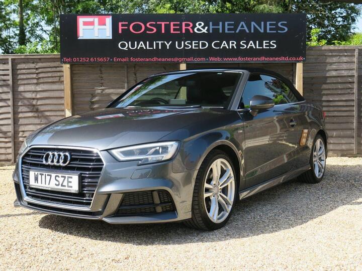 Audi A3 CABRIOLET 1.5 TFSI CoD S Line Euro 6 (s/s) 2dr